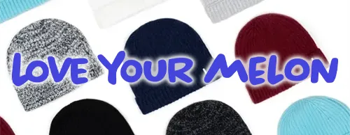 love your melon beanies with logo